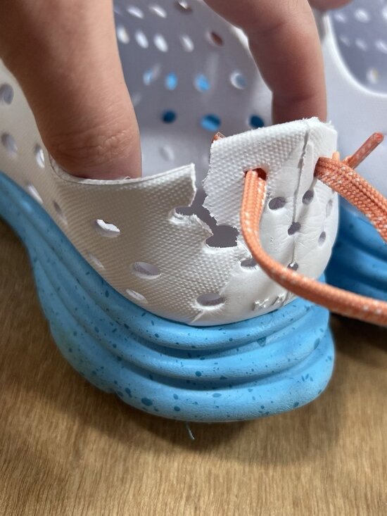 Kane Revive Active Recovery Shoes White Perforated Slip On Women Size 5 - Picture 5 of 11